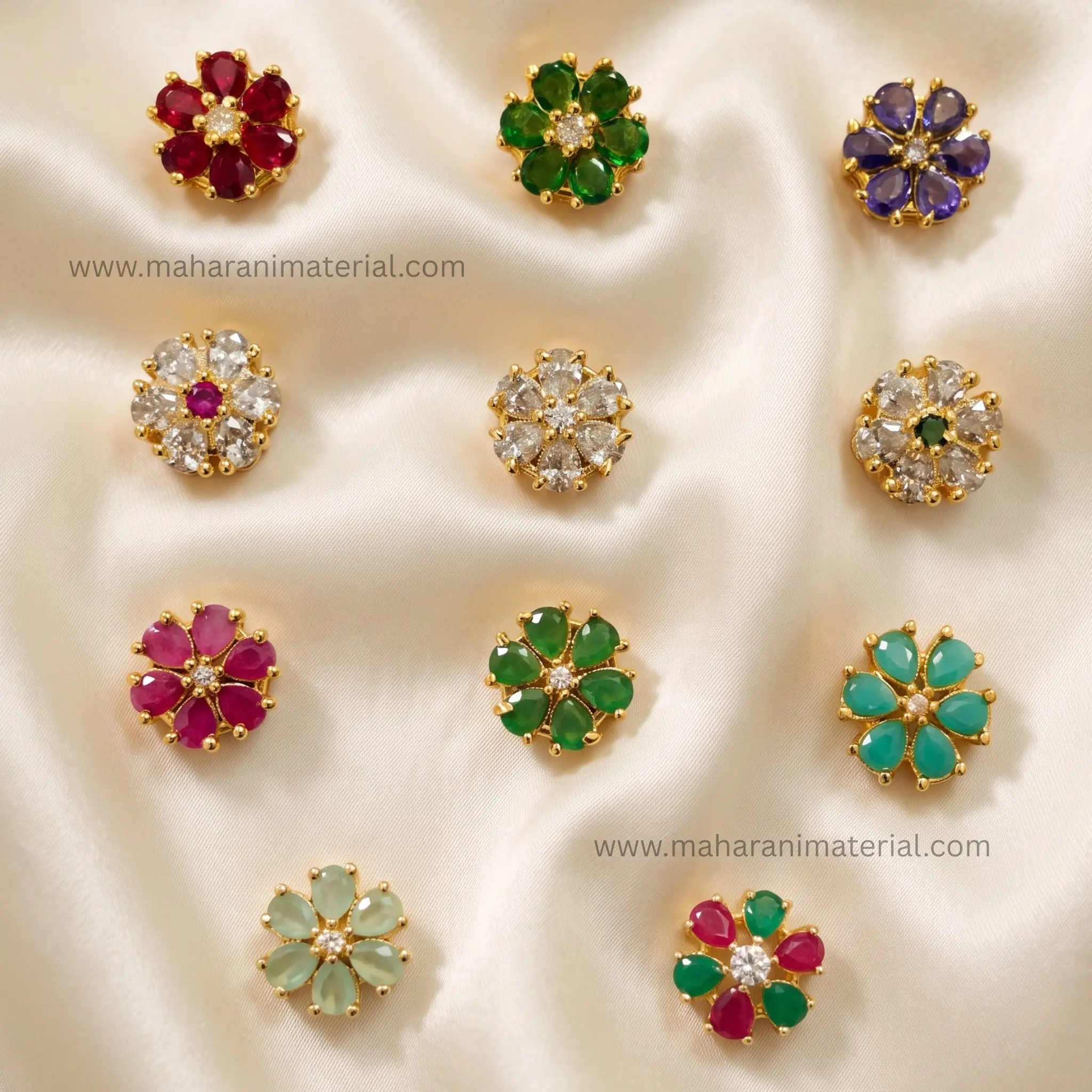 AD Flower Kundan