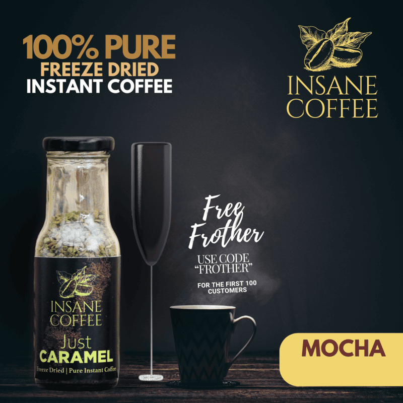 Insane Coffee Freeze Dried Mocha 50 Grams