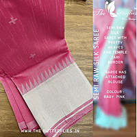 SEMI RAW SILK SAREE MRSSRSS22515