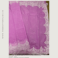 ORGANZA SAREE  USTSORZ23583