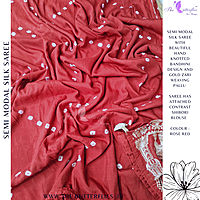 SEMI MODAL SILK SAREE DCMSmss23859