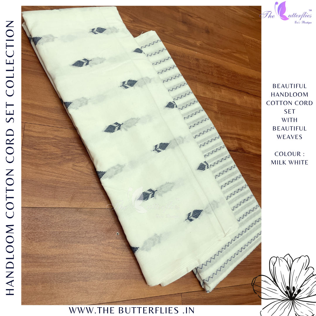 HANDLOOM COTTON CORD SET MAHCHAC24186