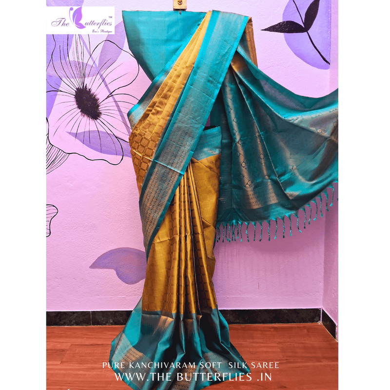 PURE KANCHIVARAM SOFT SILK SAREE CUSSSIL22422