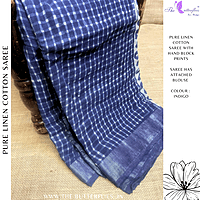 LINEN COTTON SAREE ssgSLIN24648 LINEN COTTON SAREE ssgSLIN24648