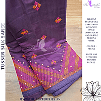 TUSSER SILK SAREE APASTSK24593 TUSSER SILK SAREE APASTSK24593