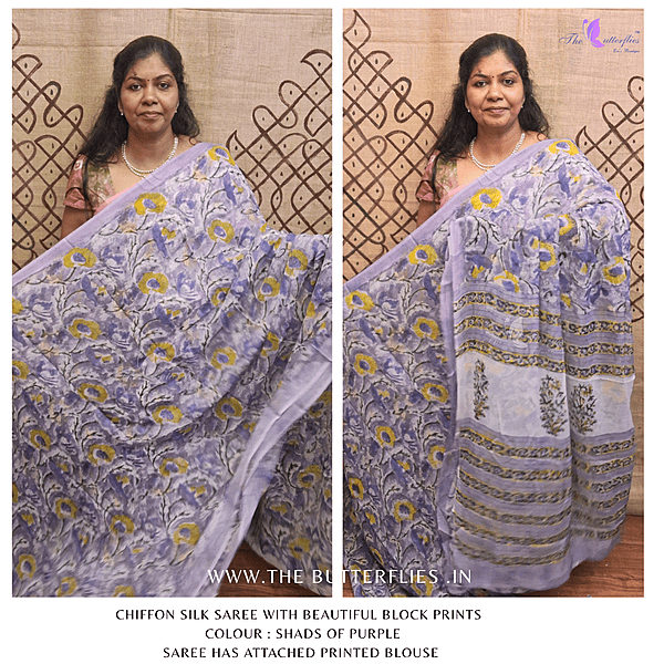 CHIFFON SILK SAREE ssgSGRS24783