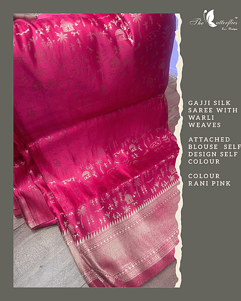 GAJJI SILK SAREE   MHTSSIL24851