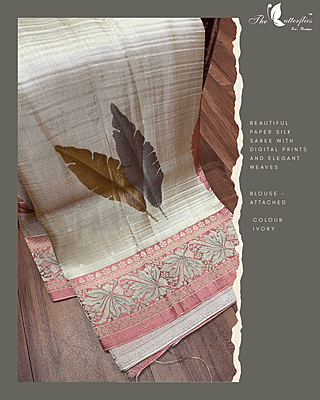 PAPER SILK SAREE RJASPAS24880