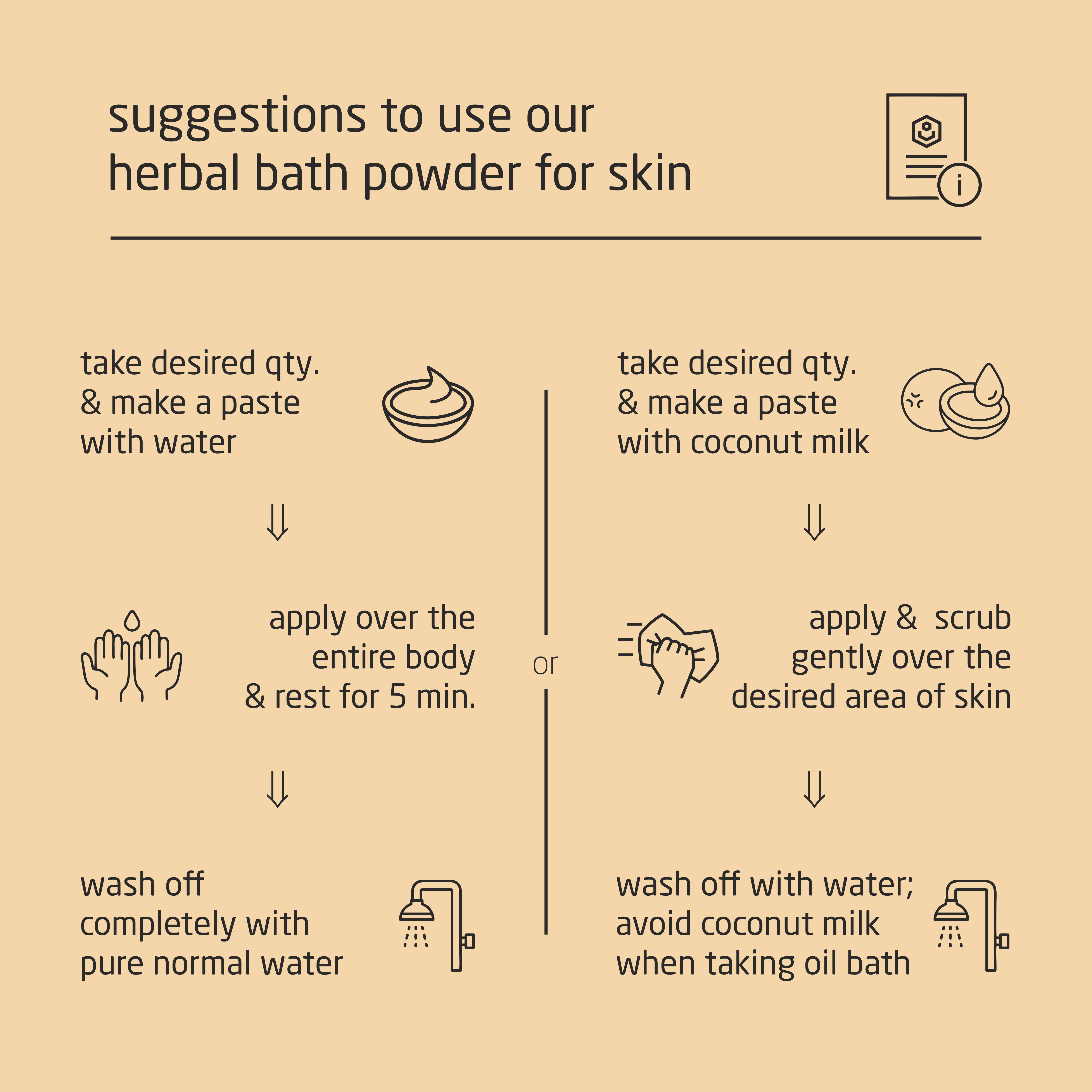 Super Premium Unisex Herbal Bath Powder for Skin - 500g