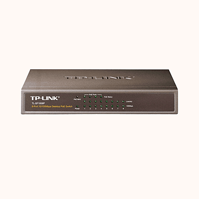 Tp-Link 8-Port 10/100Mbps Desktop Switch with 4-Port PoE+ (TL-SF1008P)Refurbished - Online India