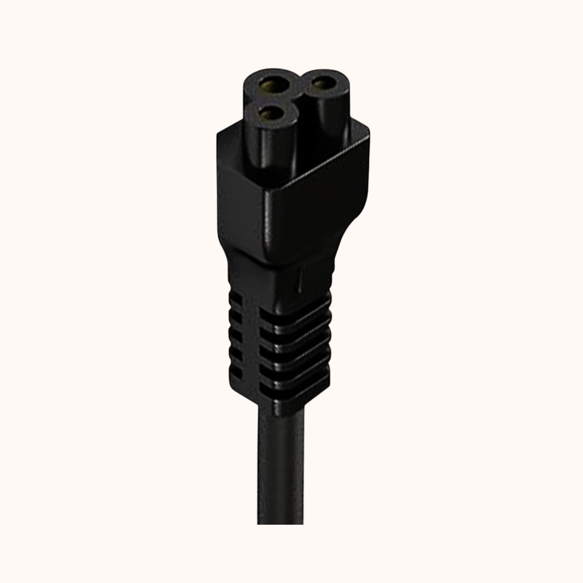 Geonix 1.5 Meter Laptop Power Cable, Black- GXLPC1.5