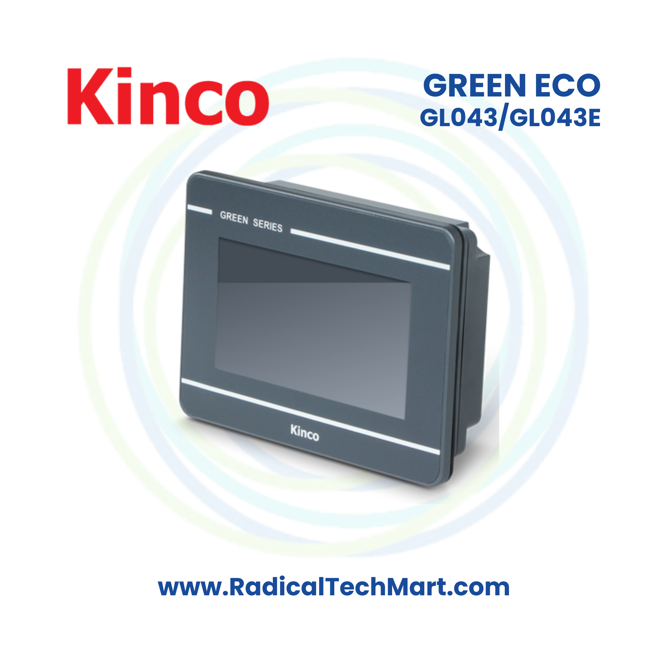 Green Economical Series 4.3" HMI