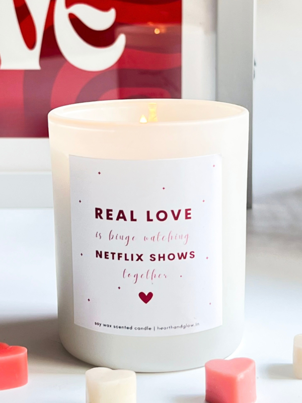 Watching Netflix Funny Gift for Valentines Day, Birthday, Wedding Anniversary gift