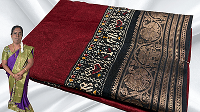 Rising Mysore Soft Silk Saree - Maroon Rising Mysore Soft Silk Saree - Maroon