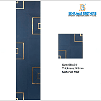Sehrawat Brothers Blue Modern Gravita Panel SBMGP23 - Elegant | My Wall Panels Sehrawat Brothers Blue Modern Gravita Panel SBMGP23 - Elegant | My Wall Panels