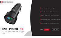 Car Charger Portronics