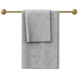 LE-GG-02 Towel Rod (Glossy Gold Finish)