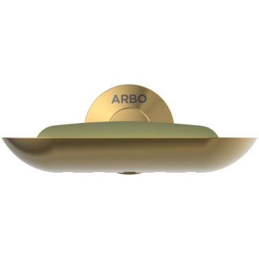 LE-GG-03 Soap Dish (Glossy Gold Finish)