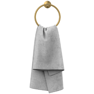 LE-GG-04 Napkin Ring (Glossy Gold Finish)