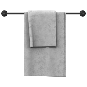 LE-MB-02 Towel Rod (Matt Black)