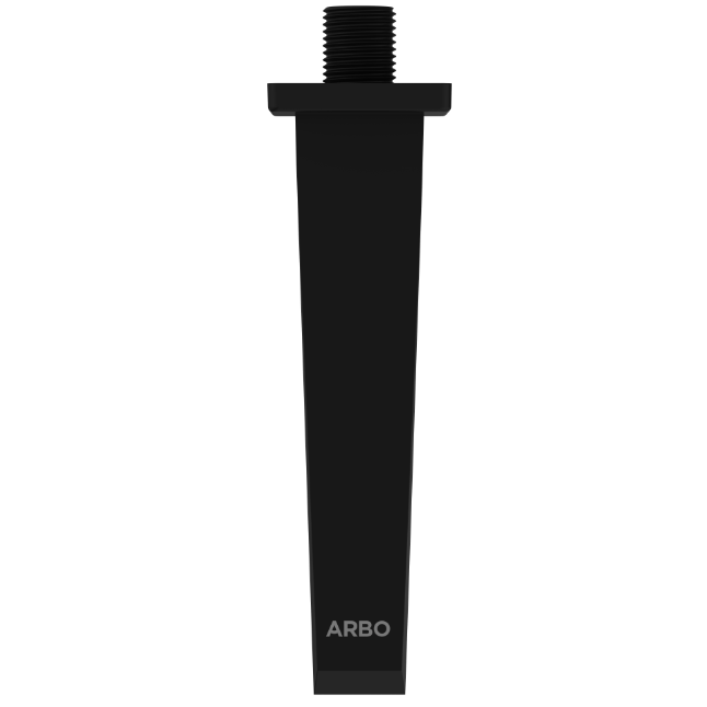 SP-MB-5317 Bath Tub Spout With Wall Flange (Bath Spout Collection) (Matt Black)