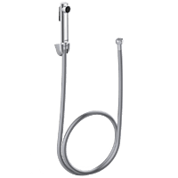 HF-13-A ABS Round Health Faucet With Hook & 1 Mtr. PVC Tube