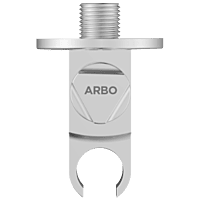 AC-34 Wall Outlet With Shower Hook & Shutoff Valve