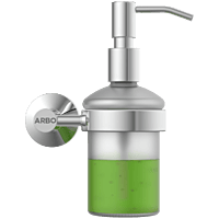 LE-06-Lexus Liquid Soap Dispenser With Brass Pump-Chrome