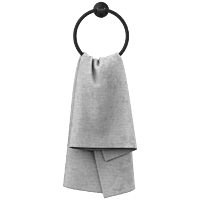 LE-MB-04 Napkin Ring (Matt Black)