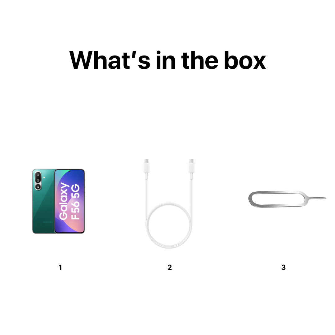 SAMSUNG Galaxy F56 5G (Green, 256 GB)  (8 GB RAM)