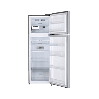 LG 272L Double Door Refrigerator, Convertible, Multi Air Flow, Shiny Steel, 2 Star