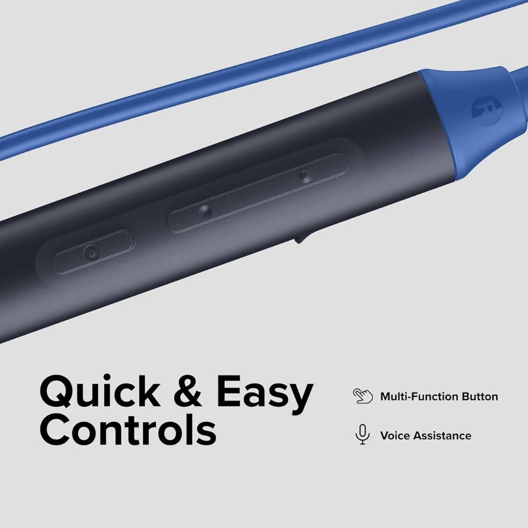 Redmi Sonic Bass Wireless Bluetooth 5.0 Neckband in-Ear Earphones with Mic