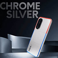 POCO M7 Plus 5G (Chrome Silver, 128 GB)  (8 GB RAM)