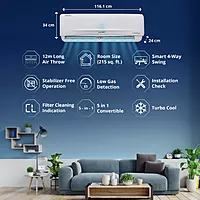 Lloyd Element Split AC 2.0 - 3 Star 6450 W Cooling Capacity