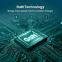 Portronics Adapto 25 Plus 25W Type C PD  (White)Superfast Slim Mobile Charging Adaptor,GaN Technology