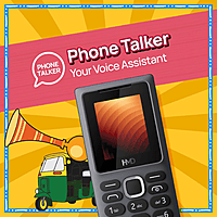 HMD 100 Keypad Mobile Phone Grey