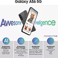 Samsung Galaxy A56 5G (Awesome Graphite, 256 GB) (12 GB RAM)