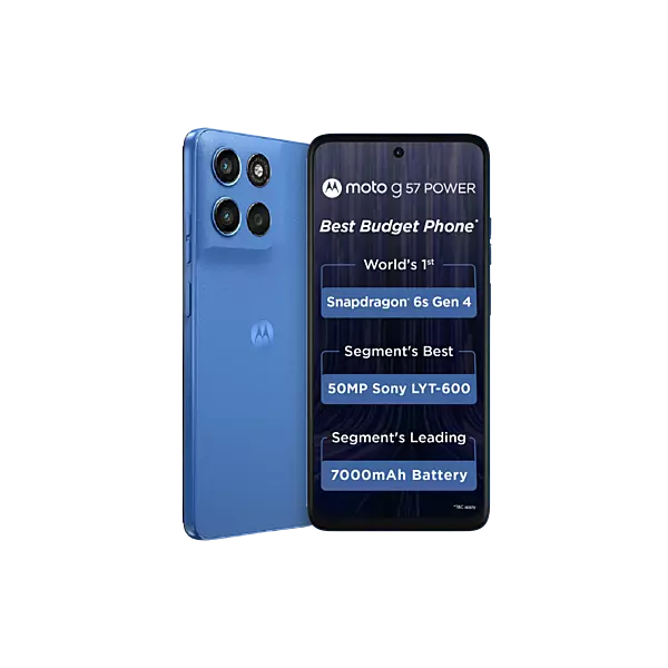 Motorola G57 power 5G (Pantone Regatta, 128 GB) (8 GB RAM)