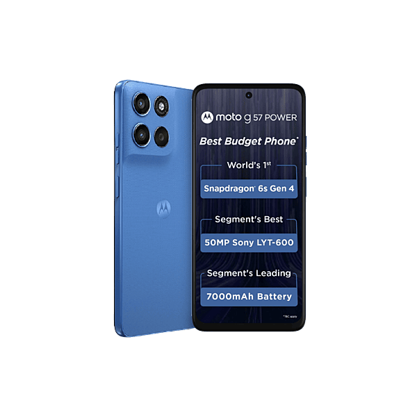 Motorola G57 power 5G (Pantone Regatta, 128 GB) (8 GB RAM)