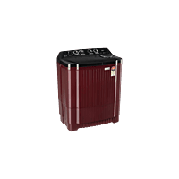 LG 11.5Kg Semi Automatic Washing Machine, Roller Jet Pulsator + Soak, Full Burgundy, 5 Star