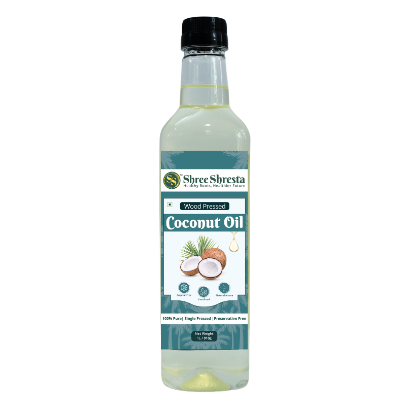 Wood-Pressed Coconut Oil