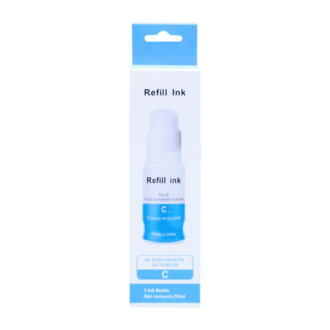 Refill Ink for Canon PIXMA G5070/G6070/G7070 (Cyan)