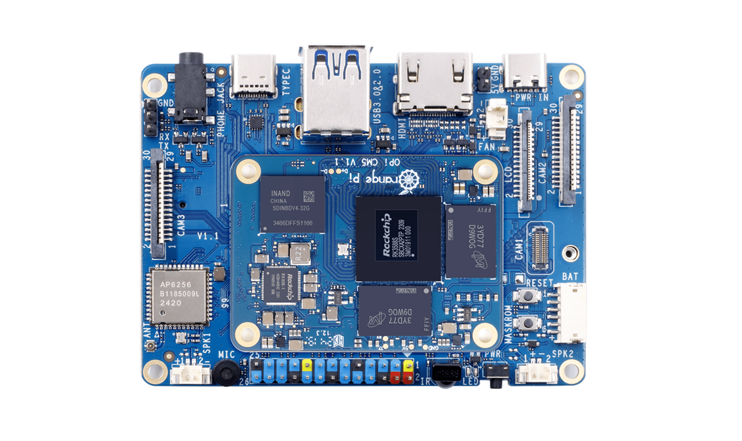 OrangePi CM5 Tablet Base Board