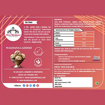 Makhana Laddoo