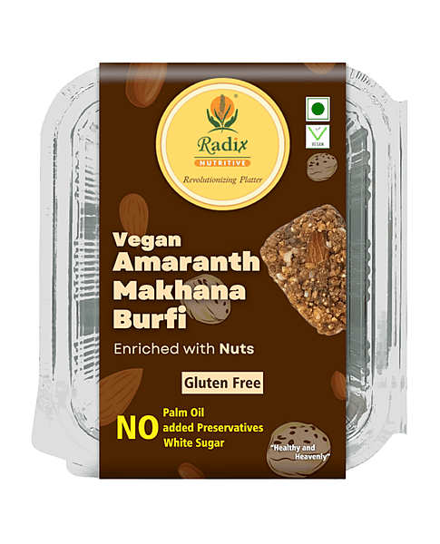 Amaranth Nut Burfi - 200 g | with Jaggery | Vegan | Gluten Free