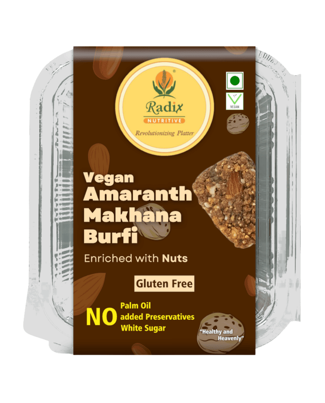 Amaranth Nut Burfi - 200 g | with Jaggery | Vegan | Gluten Free