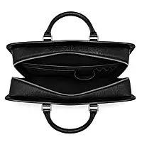 Sovereign Croc-Embossed Genuine Leather Executive Briefcase Laptop Bag