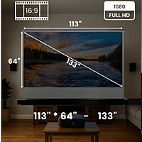 Projector Screen with Fixed Frame 16:9 for Home Theatre Projector Screen with Fixed Frame 16:9 for Home Theatre
