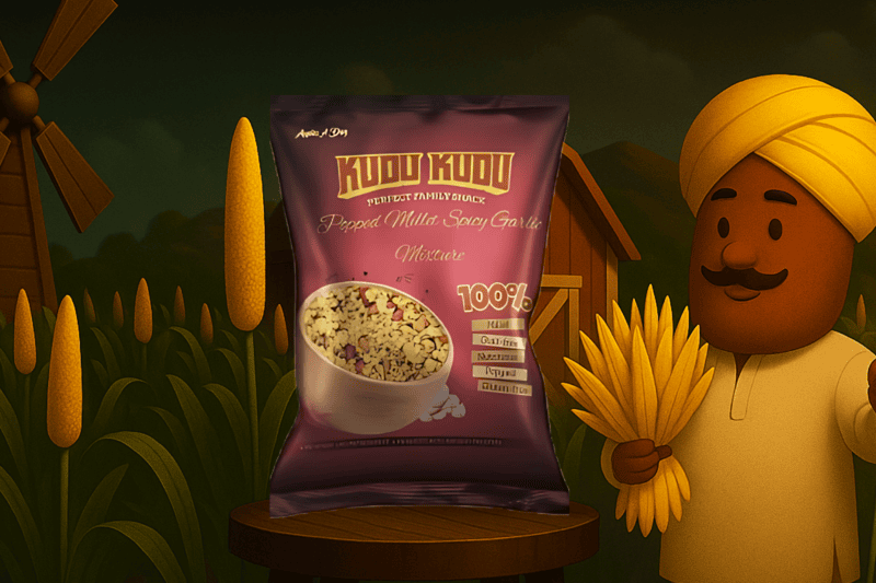 Kudu Kudu Popped Spicy Garlic Mixture