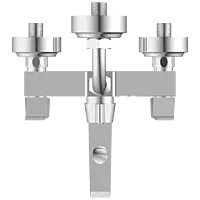LV-2022 Wall Mixer 3 In 1 With Connecting Legs With Wall Flange
